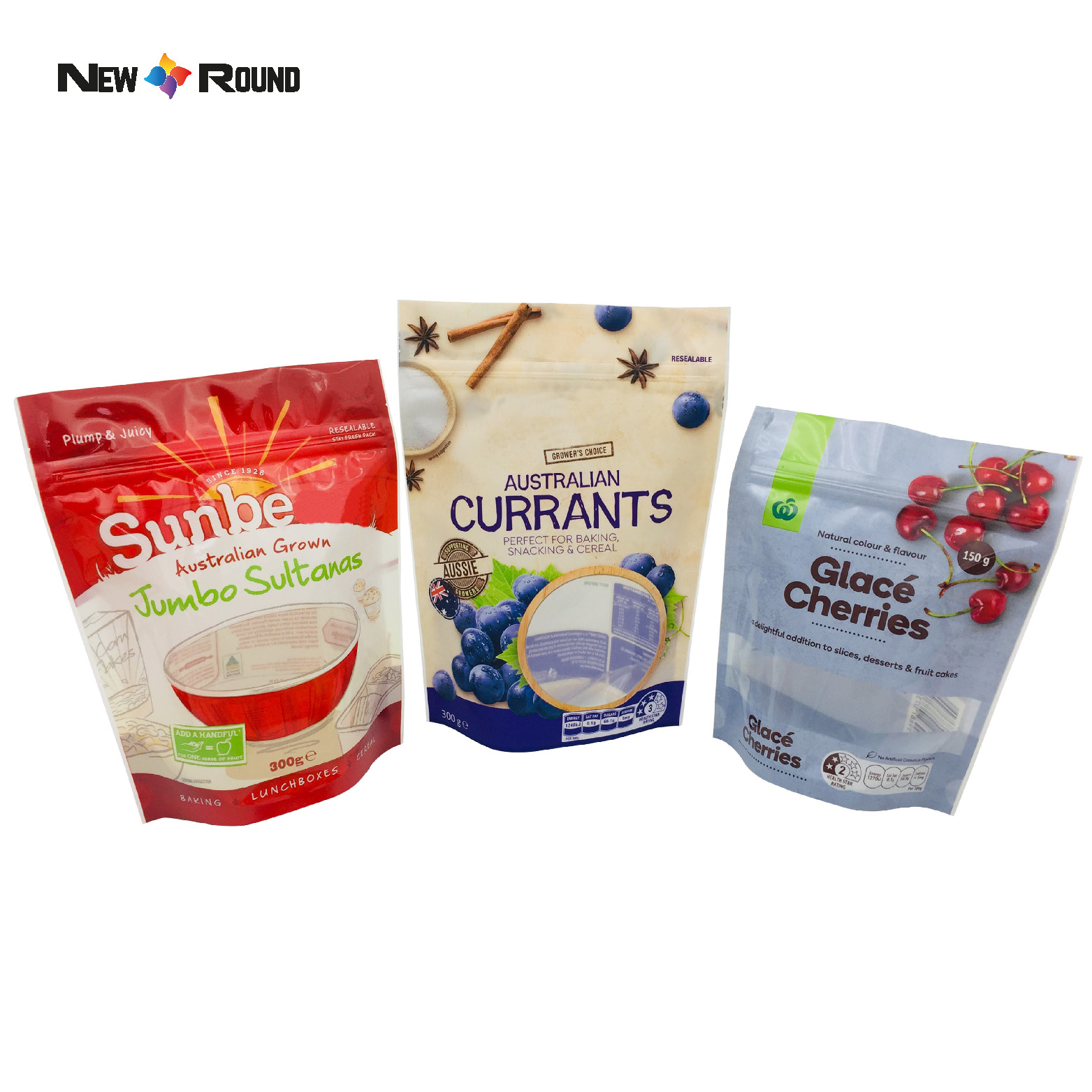 الجملة شعار مخصص البلاستيك فراغ وجبة خفيفة المانجو الفواكه المجففة حزمة الحقيبة حقيبة تغليف المواد الغذائية الجافة