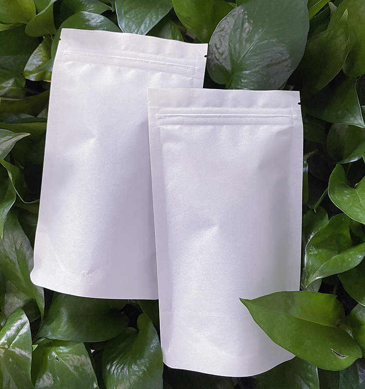 حقيبة تغليف المواد الغذائية القابلة للتحلل الحيوي Bolsas Papel Kraft Package الوقوف الحقيبة البريدي قفل أكياس ورق الكرافت