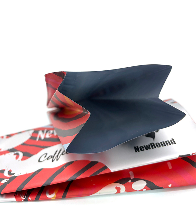 مخصص مطبوعة رقائق الألومنيوم Gusseted Stabilo ختم كيس القهوة رباعية ختم الحقيبة