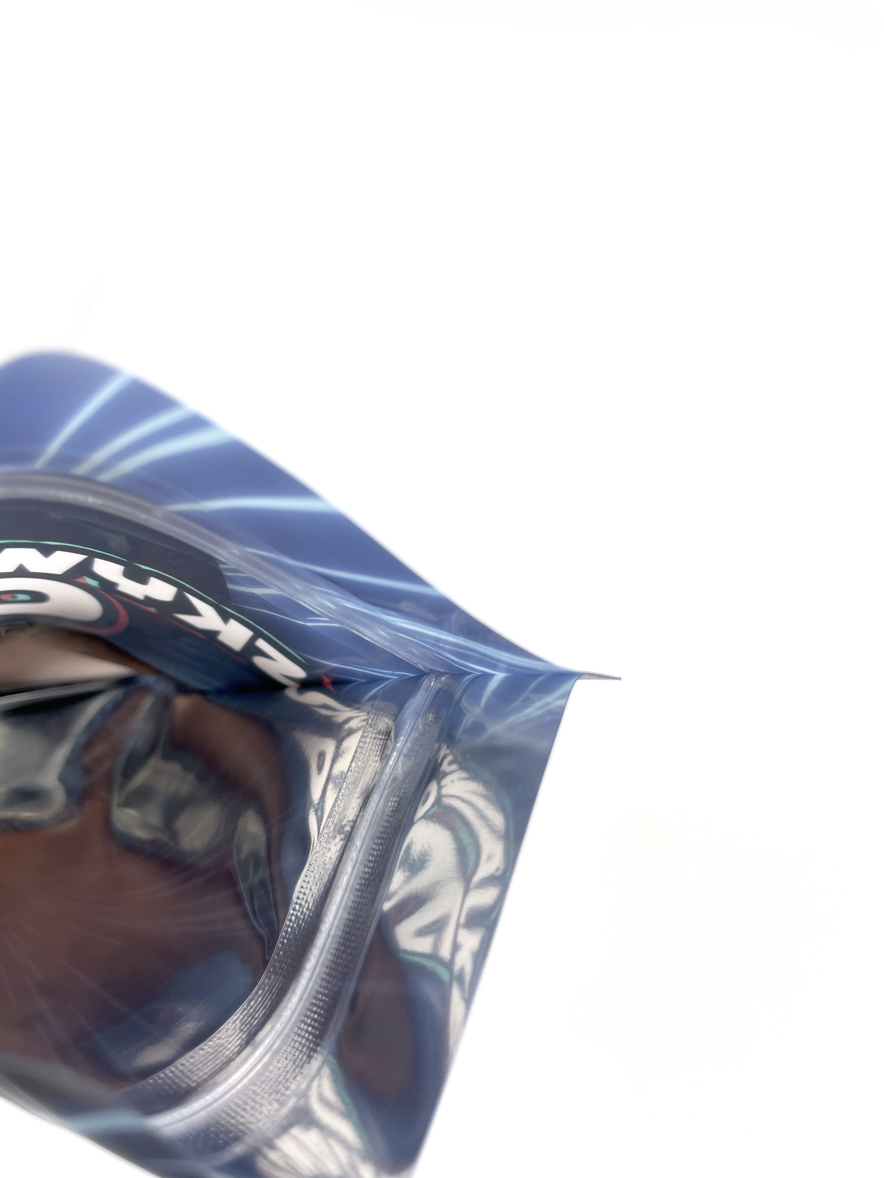 رائحة إثبات حقيبة Gummies Candy Sugar Food Packaging الأكياس الرقمية المطبوعة الأكياس المطبوعة 3.5G مع سستة ونافذة