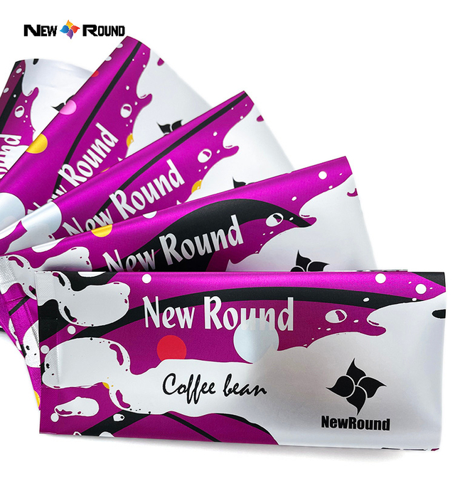 تعزيز مخصص مربع القاع الأخضر الوقوف احباط مغلفة التعبئة والتغليف كيس القهوة صمام Oneway