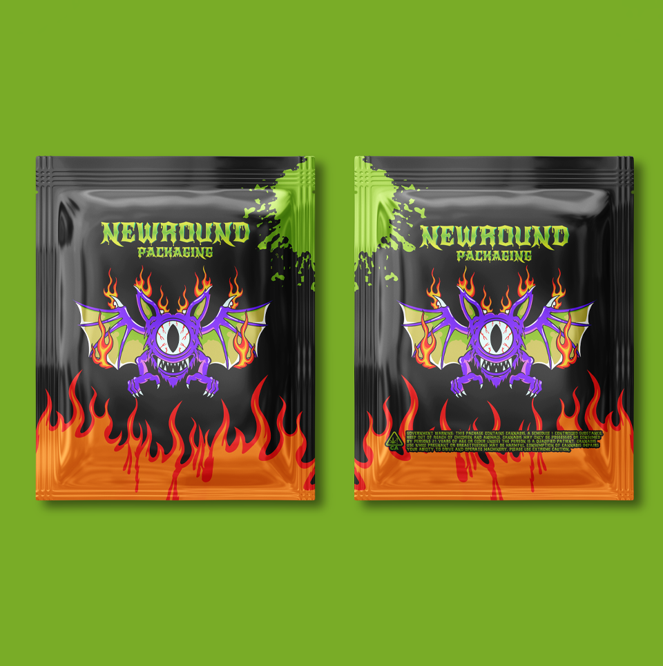 أكياس سستة مقاومة للطفل لعلاج الحشيش