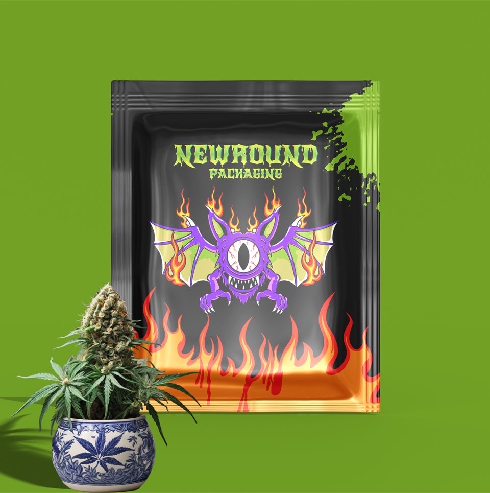 أكياس سستة مقاومة للطفل لعلاج الحشيش