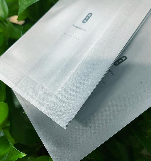 الجانب مجمعة الوقوف الحقيبة زيبلوك مع سحاب صمام أكياس التعبئة والتغليف حبوب البن مسطحة القاع