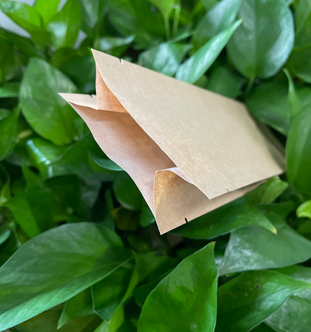 الجانب الخلفي المطبوع المخصص مختوم بحقيبة مجمعة جانبية لرقائق الخبز والوجبات الخفيفة وتغليف المواد الغذائية بمقبض