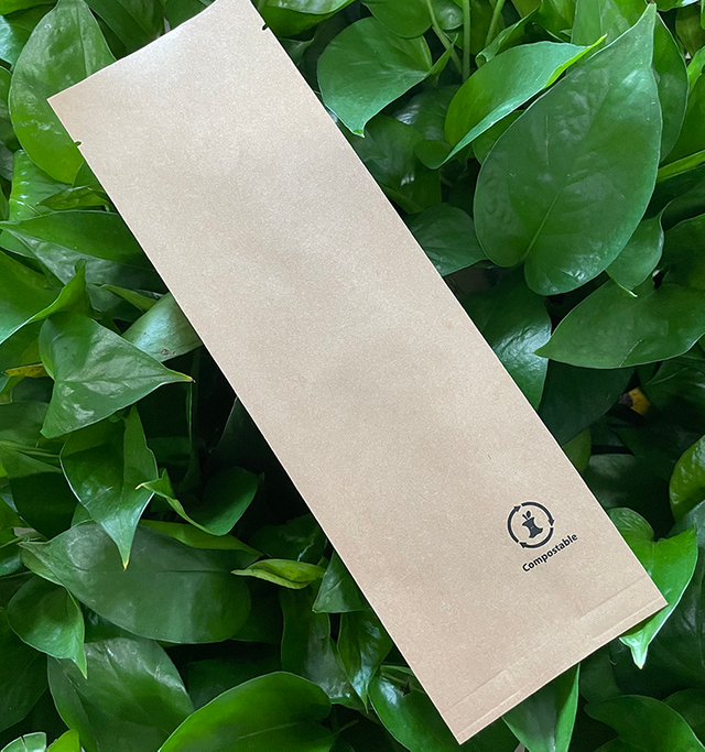 الجانب الخلفي المطبوع المخصص مختوم بحقيبة مجمعة جانبية لرقائق الخبز والوجبات الخفيفة وتغليف المواد الغذائية بمقبض