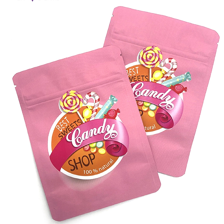 صديقة للبيئة مخصصة الألومنيوم احباط الرمز البريدي قفل Ziplock الوقوف الحقائب حقيبة