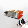 حقيبة تغليف بلاستيكية سريعة تحمل علامة Gusseted Poly Dog Cat Travel ومعبأة من أجل درجة الطعام