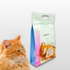 حقيبة تغليف بلاستيكية سريعة تحمل علامة Gusseted Poly Dog Cat Travel ومعبأة من أجل درجة الطعام
