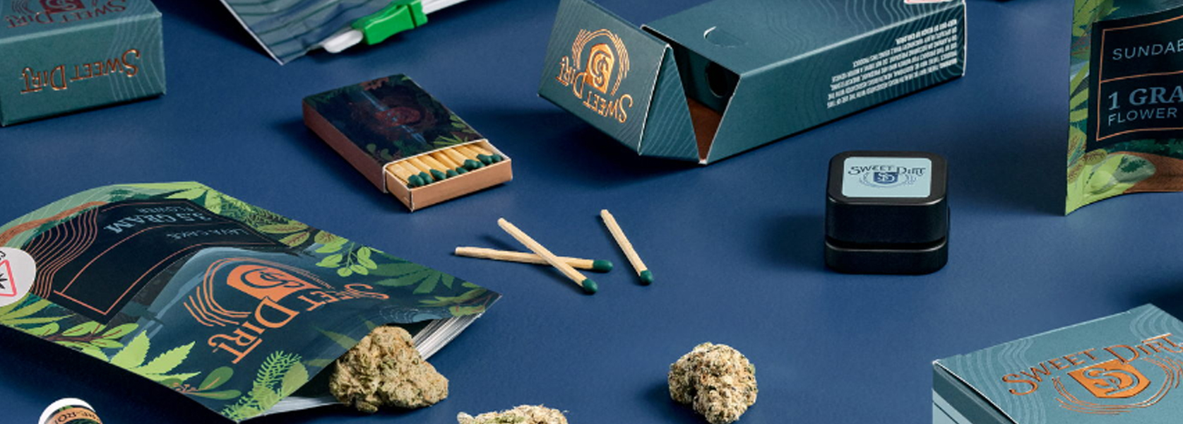 تغليف MyLar الفاخر 3.5G مع إحباط
